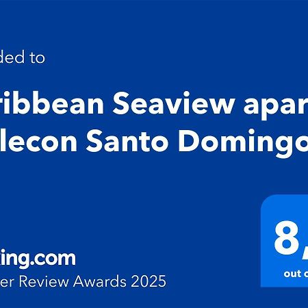 Caribbean Seaview Apart Malecon Санто-Доминго Экстерьер фото